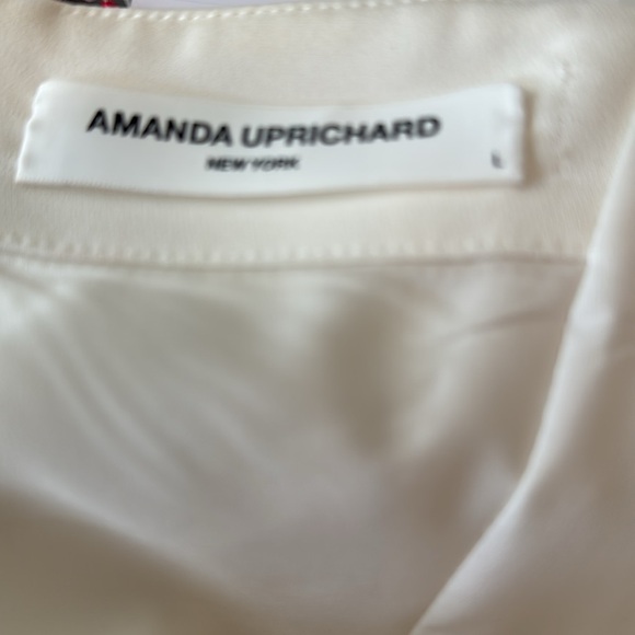 Amanda Uprichard- Tia Dress in Ivory Woman’s size L - Picture 11 of 11